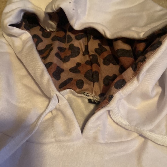 NWT Kappa Delta Leopard Print Hoodie - Picture 4 of 8